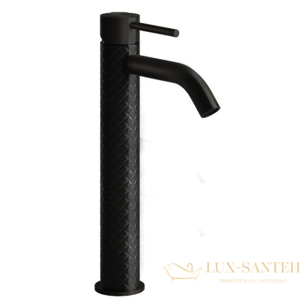 смеситель для раковины высокий gessi 316 intreccio 54109.299, black xl