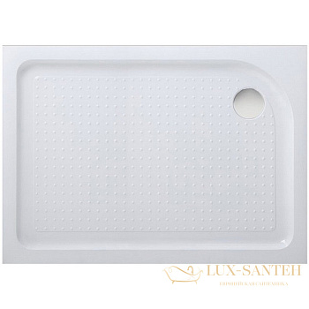 акриловый поддон для душа belbagno tray tray-bb-ah-120/80-15-w-r 120x80 r, белый