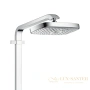 душевая система hansgrohe raindance select e 300 2jet showerpipe 27126000 хром