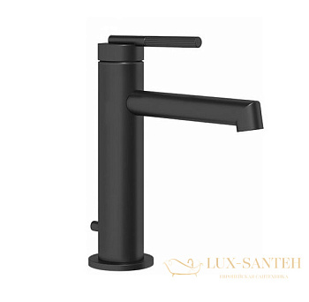 смеситель для раковины gessi ingranaggio 63501.299, black xl