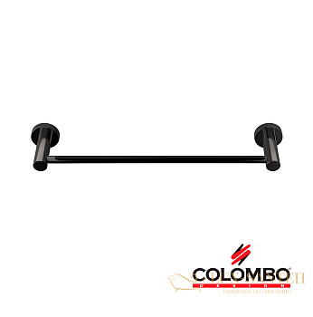 полотенцедержатель colombo design plus w4910.gl 48,5 см, графит полированный