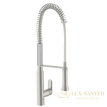 смеситель grohe k7 32950dc0 для мойки, сталь