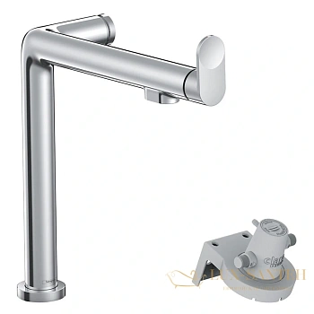 смеситель для кухни hansgrohe aqittura m91 76804000 с подключением к фильтру