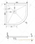 душевой поддон rgw stone tray 16153099-11 из искусственного камня st/r-tr 90x90, терракот