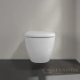 подвесной безободковый унитаз villeroy & boch antheus 4608r0r1, альпийский белый