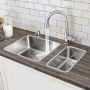 смеситель grohe parkfield 30215001 для мойки, хром