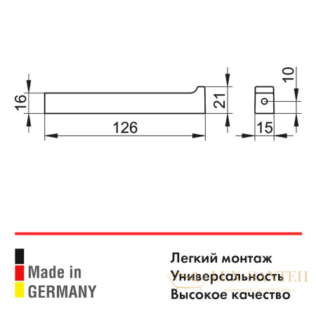 держатель для туалетной бумаги keuco edition 11 11163030000, для запасного рулона, открытая форма, латунь, бронза шлифованная