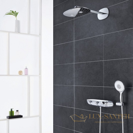 душевая система grohe rainshower smartcontrol 360 mono 26446000, хром