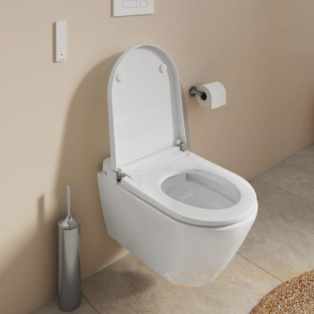 унитаз-биде подвесной duravit d-neo 654000012004300 компакт, белый