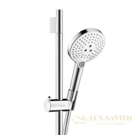 душевой набор hansgrohe raindance select s 120 3jet 26631400 белый/хром