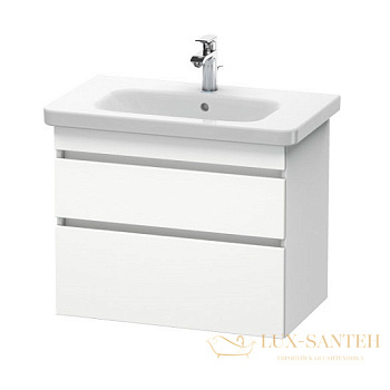 тумба под раковину duravit durastyle ds648102222 730х610х448 мм, белый