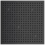 верхний душ rgw shower panels 21148240-04 sp-82-40 b, черный