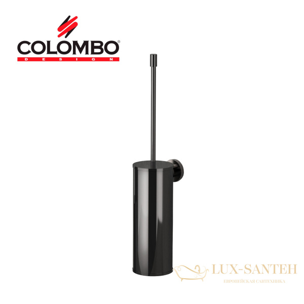 ерш colombo design plus w4962.gl настенный, графит полированный