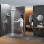 верхний душ 250 мм hansgrohe rainfinity 250 1jet 26228700 белый матовый