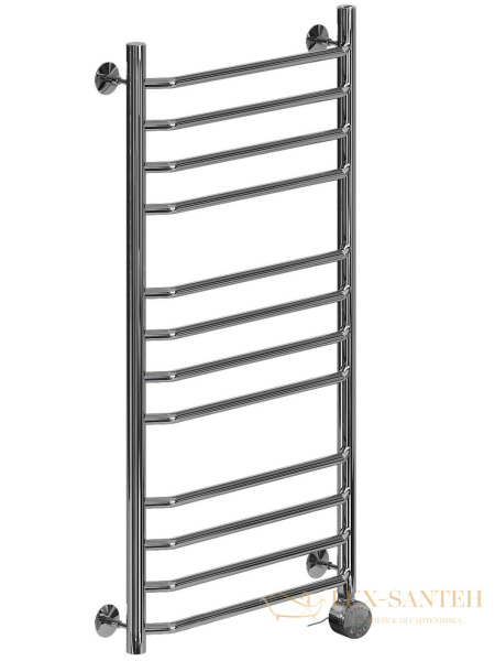 полотенцесушитель электрический ника trapezium лт (г2) 100/50 правый тэн, цвет хром